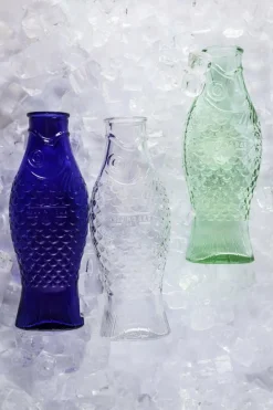 Carafe en verre transparent 85cL Fish&Fish - Serax