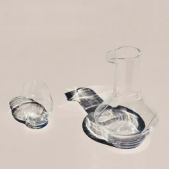 Carafe à vin transparente Beak - Nude Glass