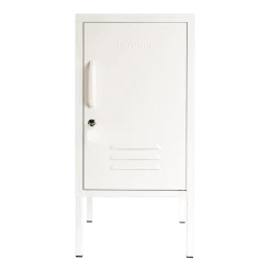 Casier en acier blanc craie 35x46x72cm The Shorty - Mustard Made