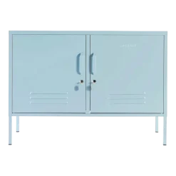 Casier en acier bleu océan 40x100x72cm The Lowdown - Mustard Made