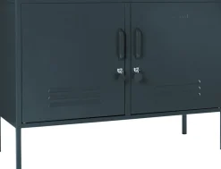 Casier en acier gris ardoise 40x100x72cm The Lowdown - Mustard Made