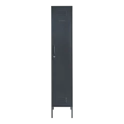 Casier en acier gris ardoise 35x46x183cm The Skinny - Mustard Made