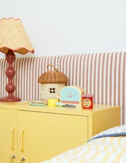 Casier en acier jaune beurre 40x100x72cm The Lowdown - Mustard Made