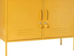 Casier en acier jaune moutarde 40x100x72cm The Lowdown - Mustard Made