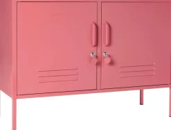Casier en acier rose baie 40x100x72cm The Lowdown - Mustard Made