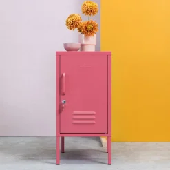 Casier en acier rose baie 35x46x72cm The Shorty - Mustard Made