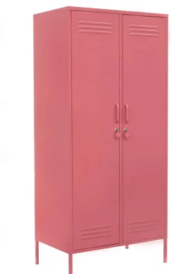 Casier en acier rose baie 85x50x183cm The Twinny - Mustard Made