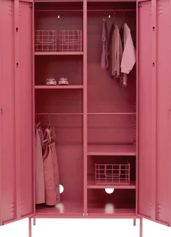 Casier en acier rose baie 85x50x183cm The Twinny - Mustard Made