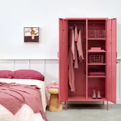Casier en acier rose baie 85x50x183cm The Twinny - Mustard Made
