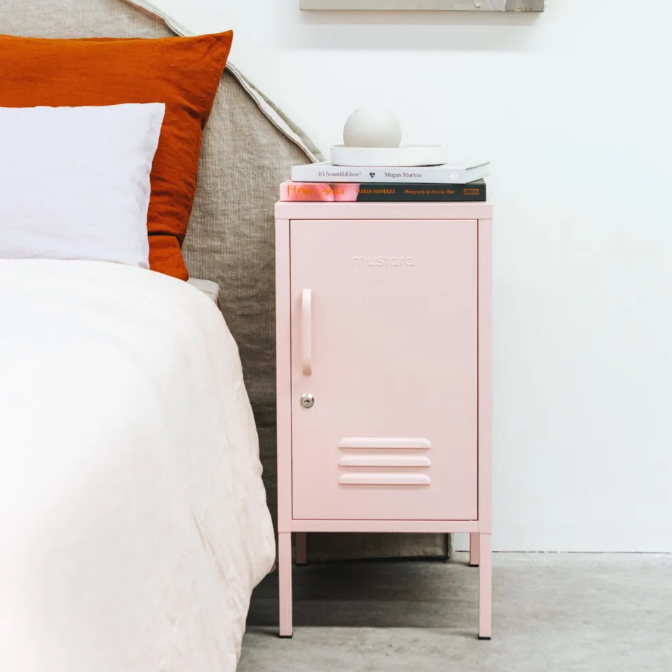 Casier en acier rose blush 35x46x72cm The Shorty - Mustard Made