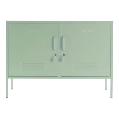 Casier en acier vert sauge 40x100x72cm The Lowdown - Mustard Made