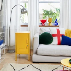 Casier gauche en acier jaune moutarde 35x46x72cm The Shorty - Mustard Made