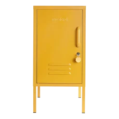 Casier gauche en acier jaune moutarde 35x46x72cm The Shorty - Mustard Made