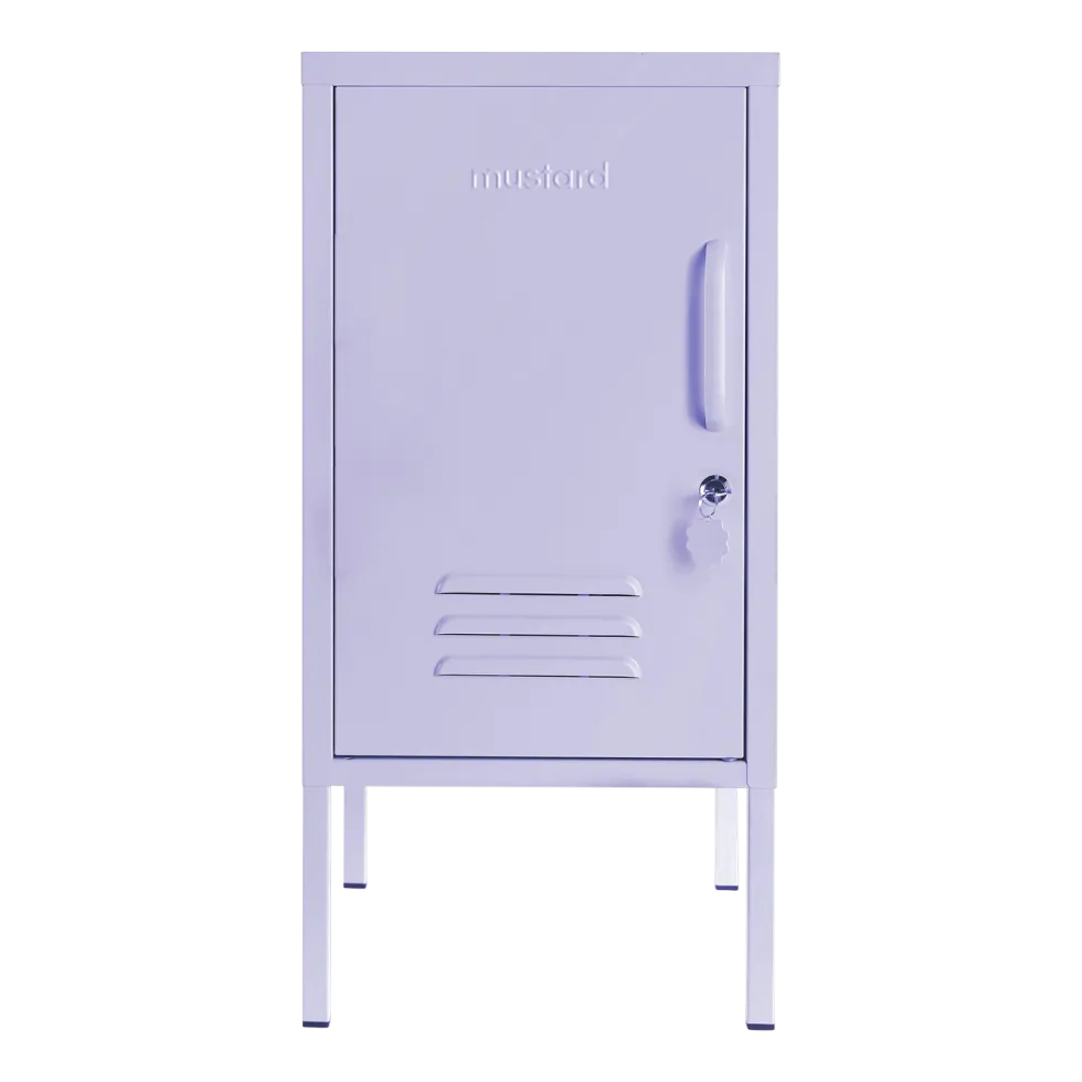 Casier gauche en acier lilas 35x46x72cm The Shorty - Mustard Made
