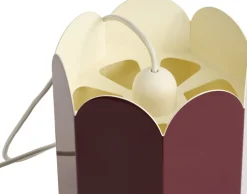 Câble en tissu blanc argile avec interrupteur 240cm Common Cord Set - Hay