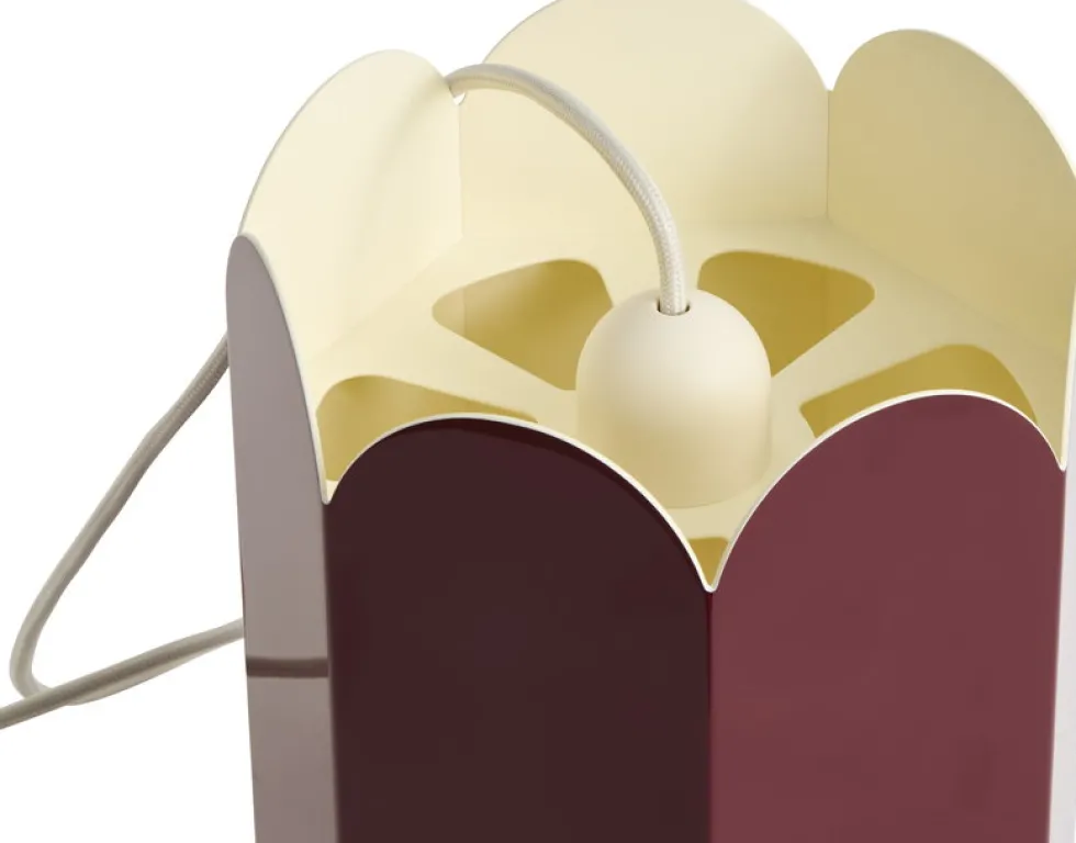 Câble en tissu blanc argile avec interrupteur 240cm Common Cord Set - Hay