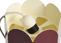 Câble en tissu blanc argile avec interrupteur 240cm Common Cord Set - Hay