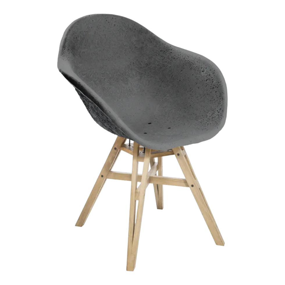 Chaise avec accoudoirs anthracite 6.7 - Maximum