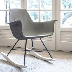 Chaise avec accoudoirs à bascule Hauteville - Lyon Béton
