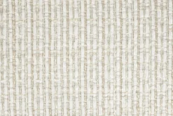Chaise avec accoudoirs en tissu blanc cassé Medina - Dutchbone
