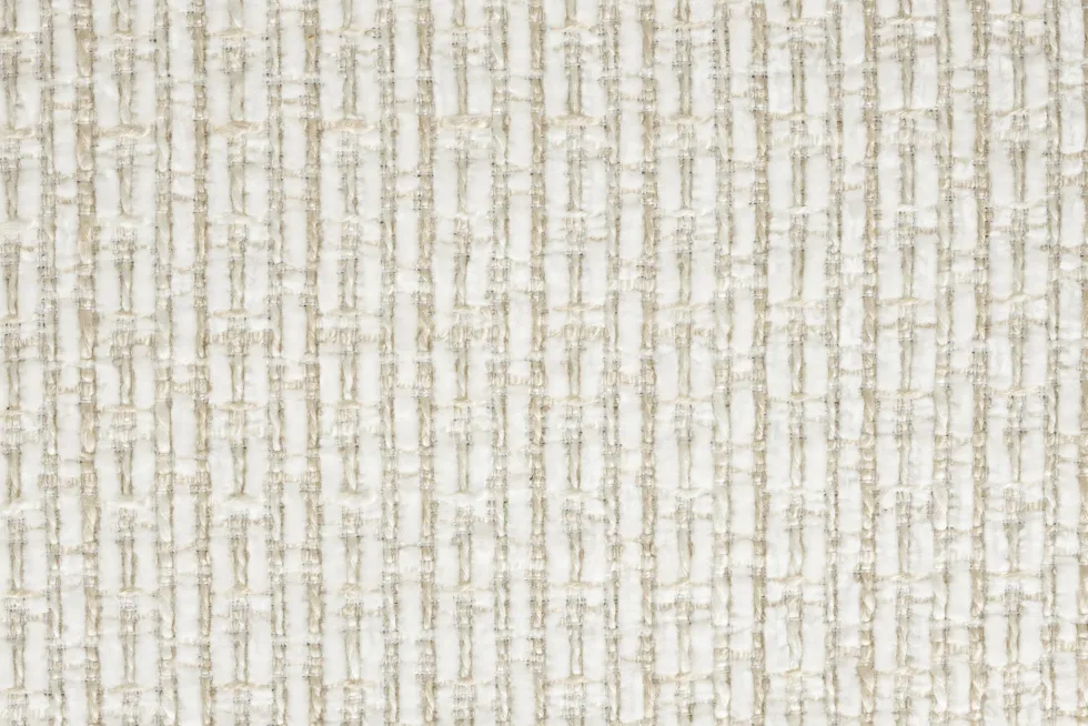 Chaise avec accoudoirs en tissu blanc cassé Medina - Dutchbone