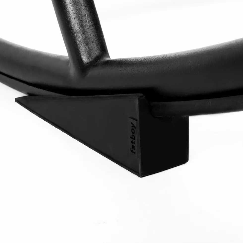 Chaise à bascule pour pouf Original noire Rock'n'Roll - Fatboy