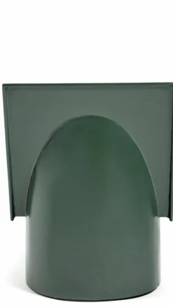 Chaise basse en acier verte Valérie - Serax