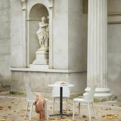 Chaise blanche en polypropylène Allez blanc - Normann Copenhagen