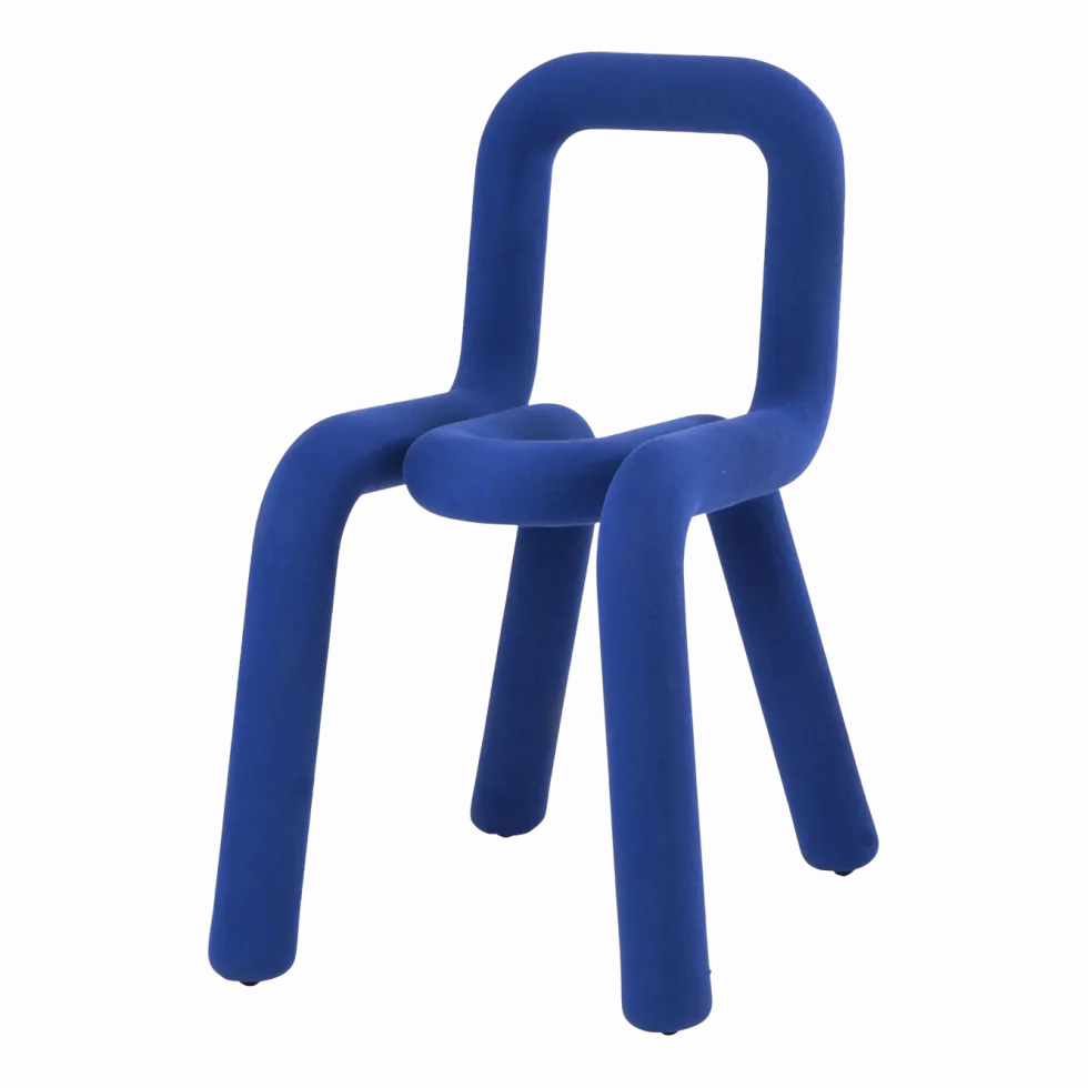 Chaise Bold Bleu - Moustache