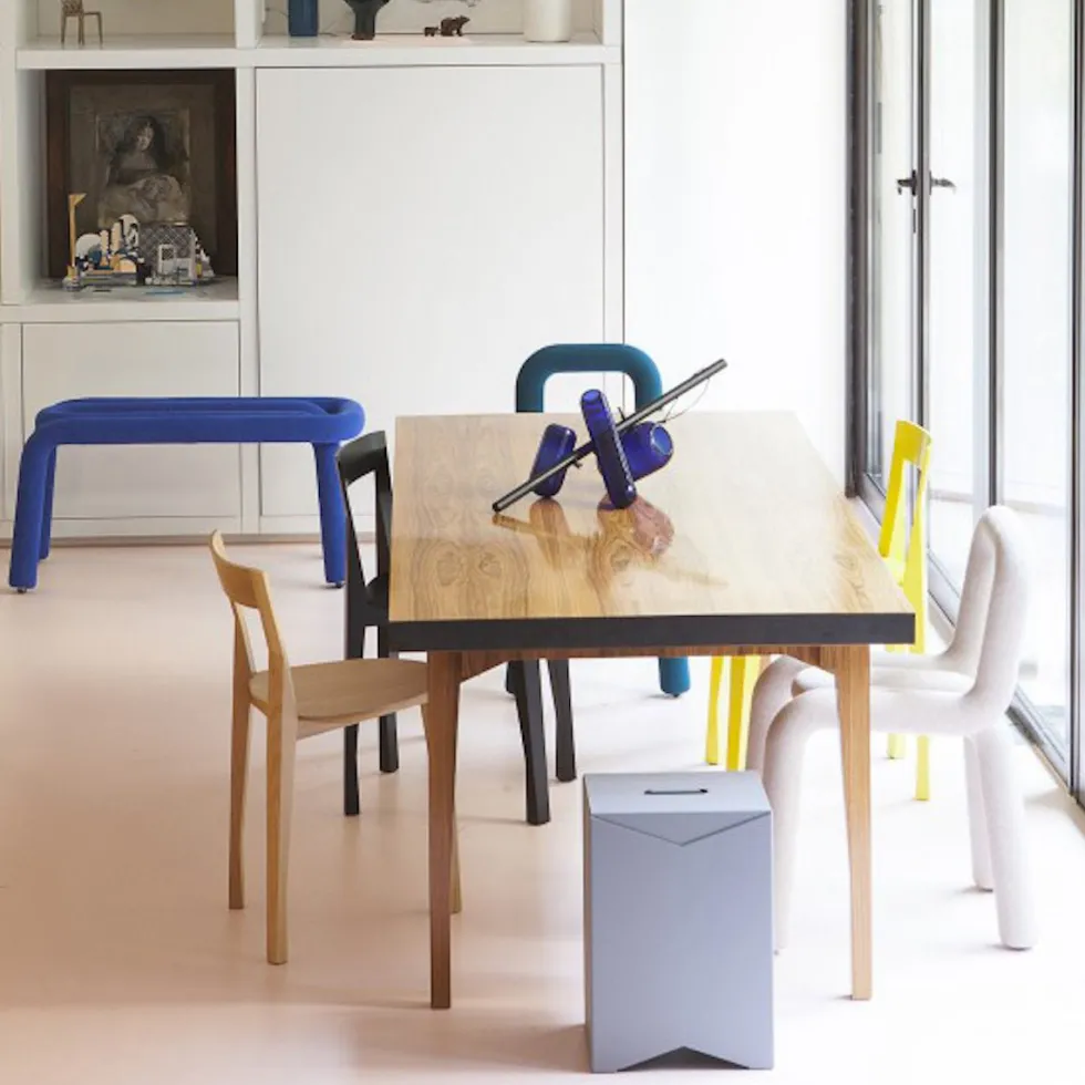 Chaise Bold Bleu - Moustache