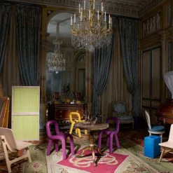 Chaise Bold Noir - Moustache