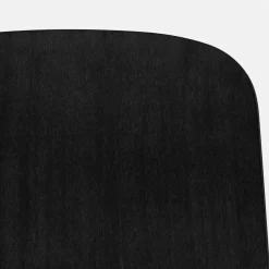 Chaise de bar 75 cm en bois noir et cadre noir Touchwood - Hem