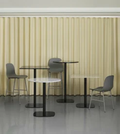 Chaise de bar en acier et pp vert 65 cm Form - Normann Copenhagen