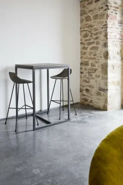 Chaise de bar en béton 44 x 43 x 93,5 Hauteville - Lyon Béton