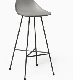 Chaise de bar en béton 44 x 43 x 93,5 Hauteville - Lyon Béton