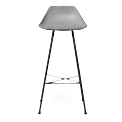 Chaise de bar en béton 44 x 43 x 93,5 Hauteville - Lyon Béton