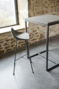 Chaise de bar en béton 44 x 43 x 93,5 Hauteville - Lyon Béton