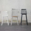 Chaise de bar en chêne huilé 63 cm ZigZag - Hans K
