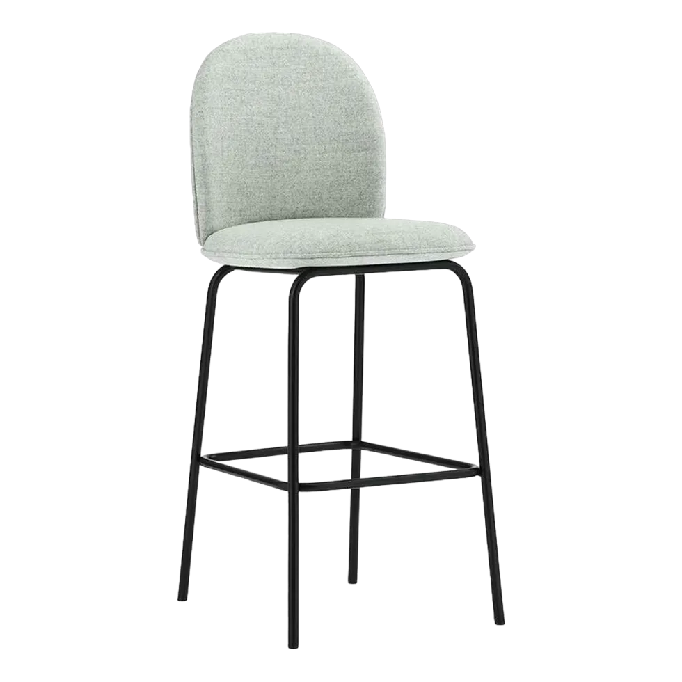 Chaise de bar en tissu synergy lds08 75 cm Ace - Normann Copenhagen