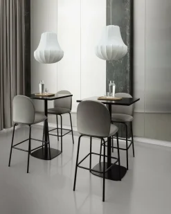 Chaise de bar en tissu synergy lds08 75 cm Ace - Normann Copenhagen