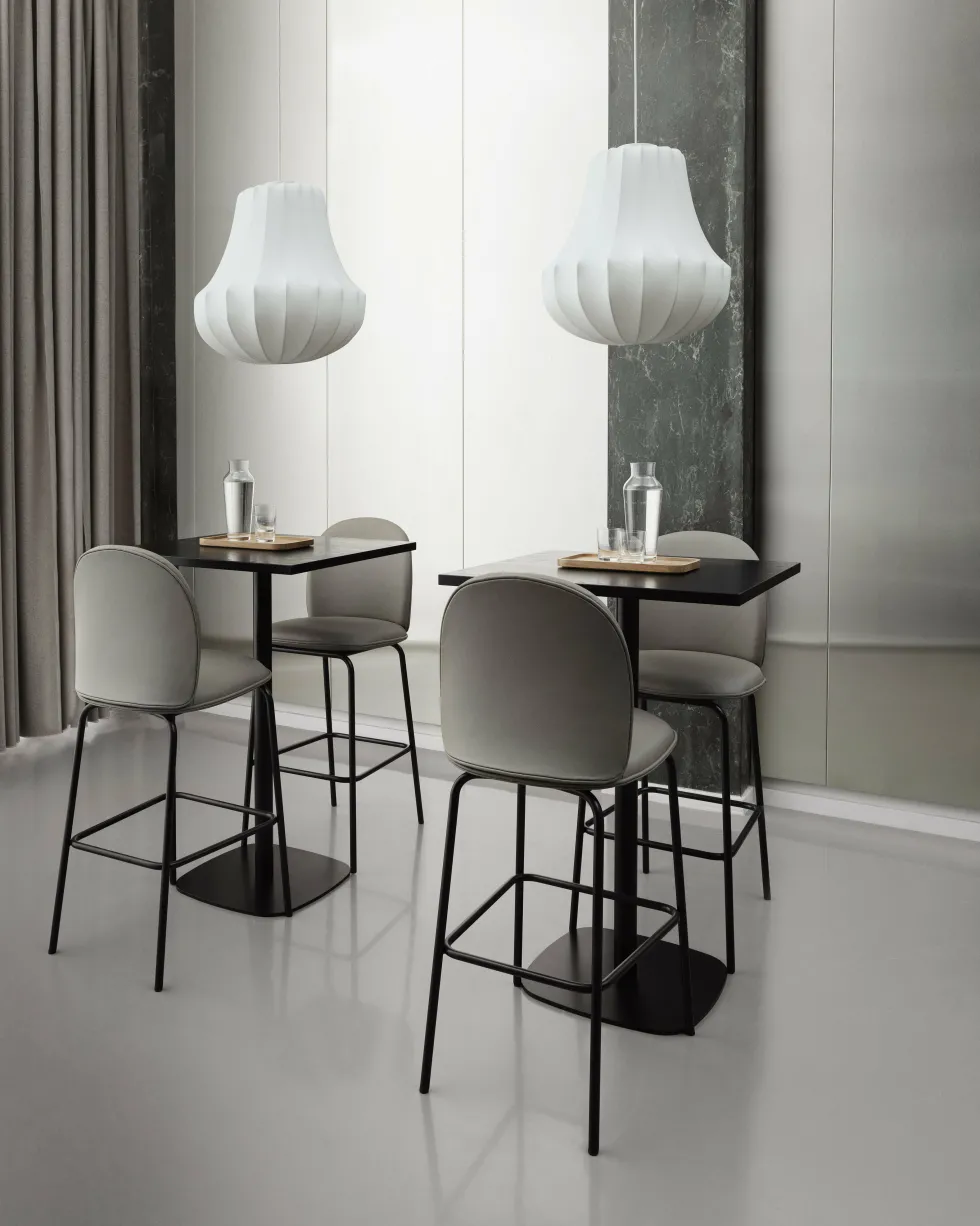 Chaise de bar en tissu synergy lds08 75 cm Ace - Normann Copenhagen
