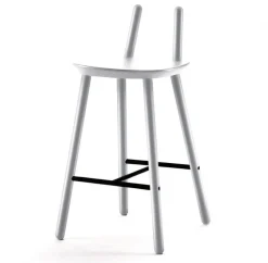Chaise de bar grise 65 mc Naïve - Emko