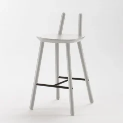 Chaise de bar grise 65 mc Naïve - Emko