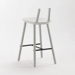 Chaise de bar grise 65 mc Naïve - Emko