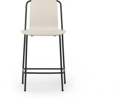 Chaise de bar Studio 65 Cm Acier Noir - Normann Copenhagen