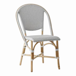 Chaise de bistrot grise Sofie - Sika Design