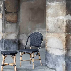 Chaise de bistrot grise Sofie - Sika Design