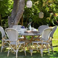 Chaise de bistrot marron Isabelle - Sika Design
