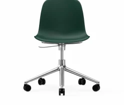 Chaise de bureau en aluminium et pp vert Form - Normann Copenhagen