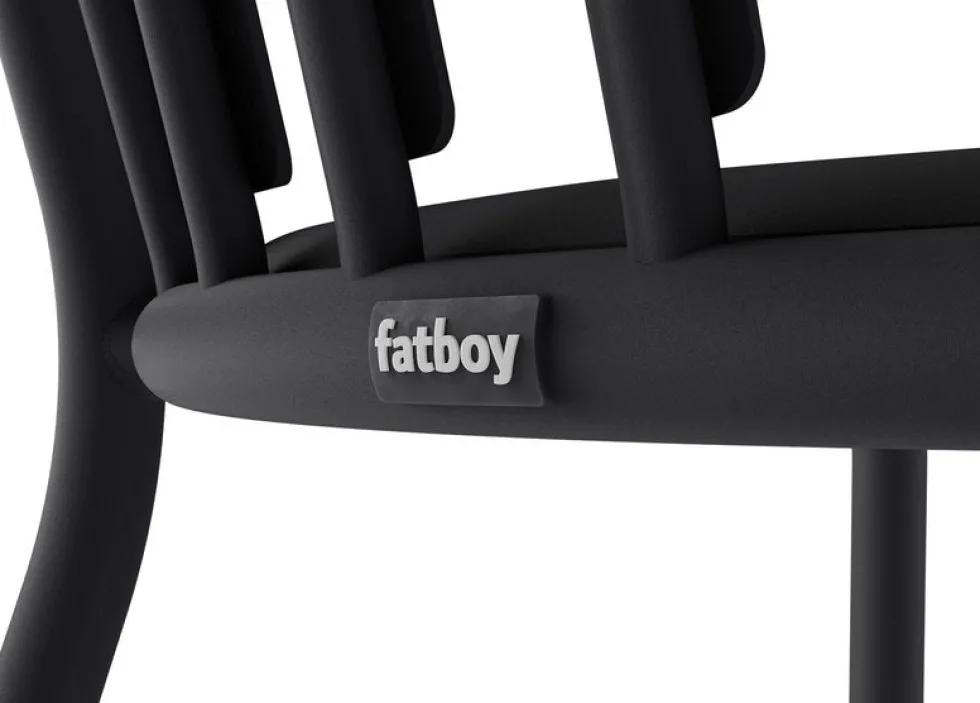 Chaise de jardin avec accoudoirs en aluminium anthracite 60x59x80cm Fred's - Fatboy